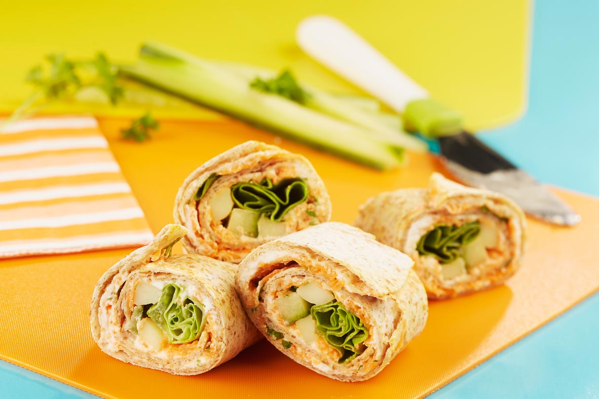 Tortilla Sushi Roll Teach Nutrition Quebec